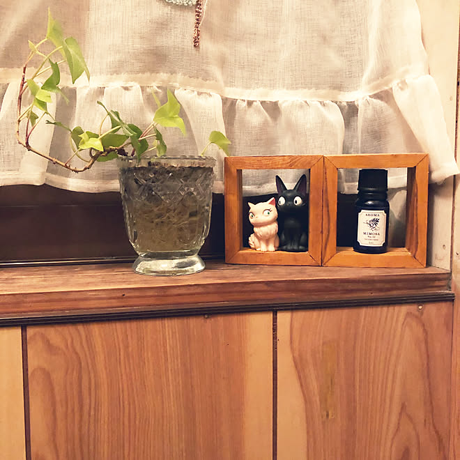 100均アイテム 観葉植物 バス トイレのインテリア実例 05 09 22 35 21 Roomclip ルームクリップ