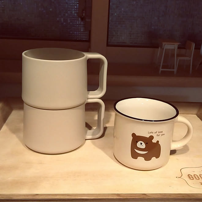 マグカップ イベント参加 100均 ダイソー プラコップ などのインテリア実例 21 04 28 22 28 25 Roomclip ルームクリップ
