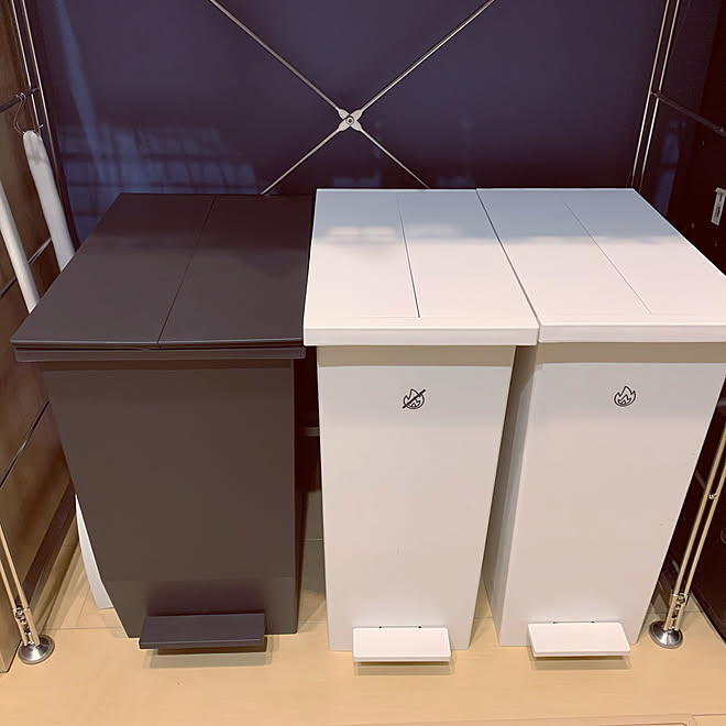 ゴミ箱 キッチン カインズ ケユカのインテリア実例 22 02 16 21 12 03 Roomclip ルームクリップ