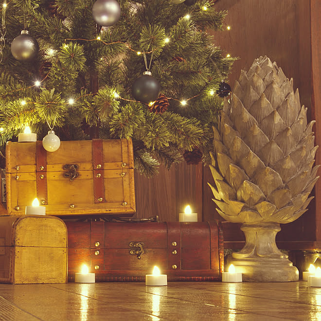 ヨーロッパ アンティーク クリスマス雑貨 ティータイム クリスマスディスプレイ クリスマスツリー150cm などのインテリア実例 11 05 19 09 22 Roomclip ルームクリップ