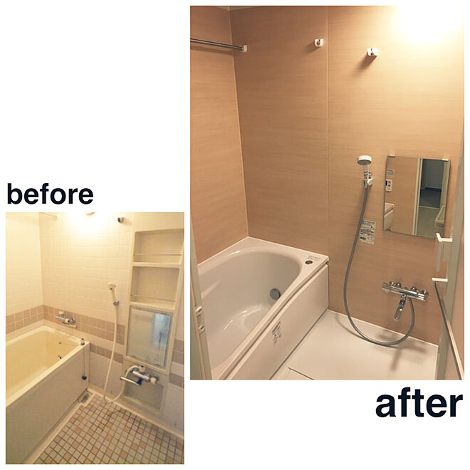 マンション 浴室 Totoお風呂 リフォーム バス トイレ などのインテリア実例 19 04 14 49 25 Roomclip ルームクリップ
