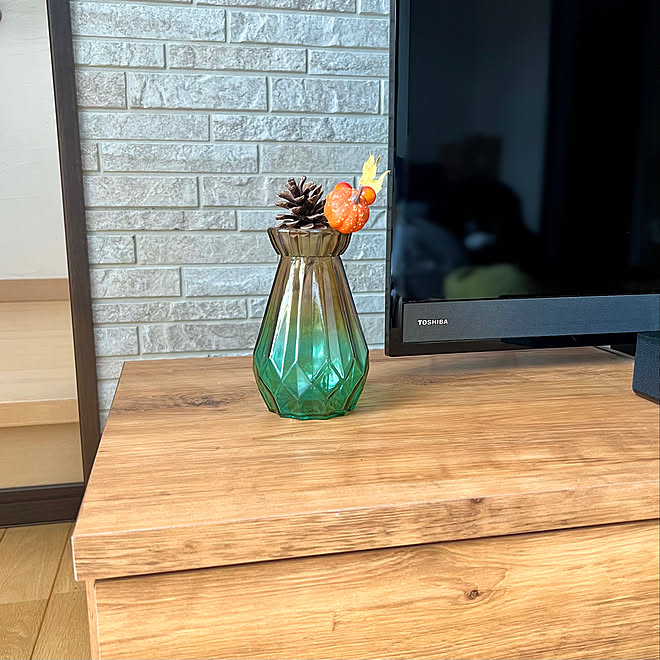 おはようございます セリア雑貨 セリア 花瓶 ちょこっとハロウィン などのインテリア実例 21 11 02 08 25 01 Roomclip ルームクリップ