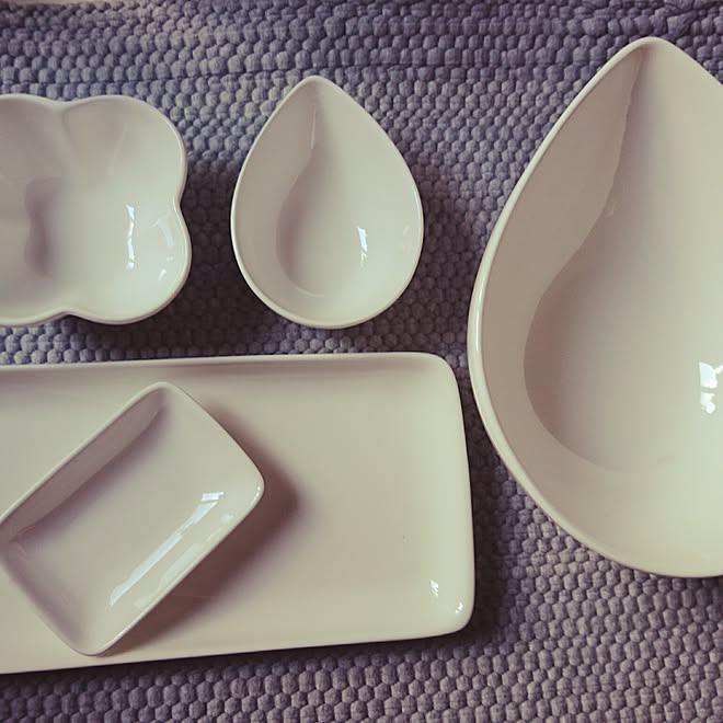 ニトリ 真っ白な食器 離乳食食器 キッチン ご飯 などのインテリア実例 16 10 21 13 04 16 Roomclip ルームクリップ