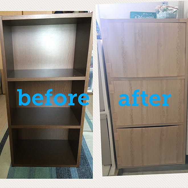 壁 天井 カラーボックスリメイク カラーボックス 靴箱 100均 などのインテリア実例 17 05 21 21 23 23 Roomclip ルームクリップ