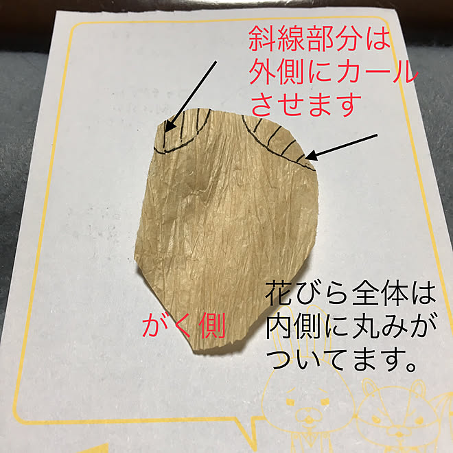 紙ヒモのお花 紙ひものお花の作り方 部屋全体 ハンドメイドのインテリア実例 18 03 14 22 16 24 Roomclip ルームクリップ