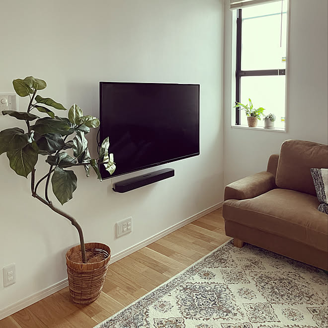 Unico 北欧 観葉植物 フェイクグリーン リビングのインテリア実例 22 03 15 22 27 05 Roomclip ルームクリップ