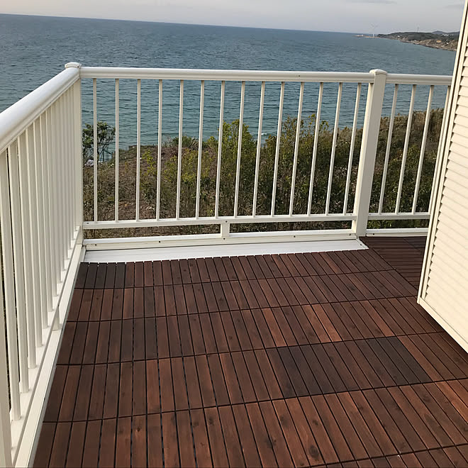 別荘 海のある風景 ベランダ 海の見える家 セカンドハウス などのインテリア実例 18 05 18 17 03 07 Roomclip ルームクリップ