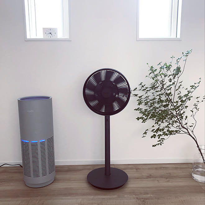 カドー空気清浄機 扇風機 サーキュレーター ドウダンツツジ シンプルな暮らし バルミューダ 扇風機 などのインテリア実例 08 01 13 01 45 Roomclip ルームクリップ
