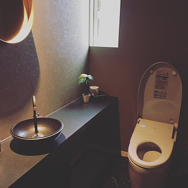 居酒屋風トイレ 玉砂利 ミサワホーム ミサワホーム蔵のある家 バス トイレのインテリア実例 01 27 21 11 02 Roomclip ルームクリップ