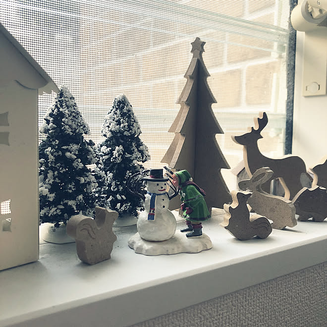 フィギア ナチュラルキッチン 雑貨屋さん大好き クリスマス いつもいいねありがとうございます などのインテリア実例 11 03 15 41 57 Roomclip ルームクリップ