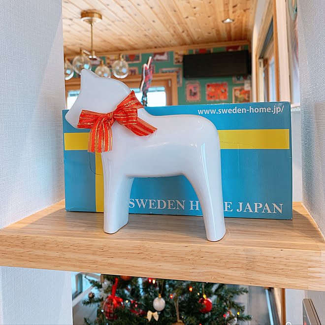 スウェーデン/ダーラナホース/IKEA/北欧住宅 /カラフルインテリア...などのインテリア実例 - 2019-11-18 08:54:07