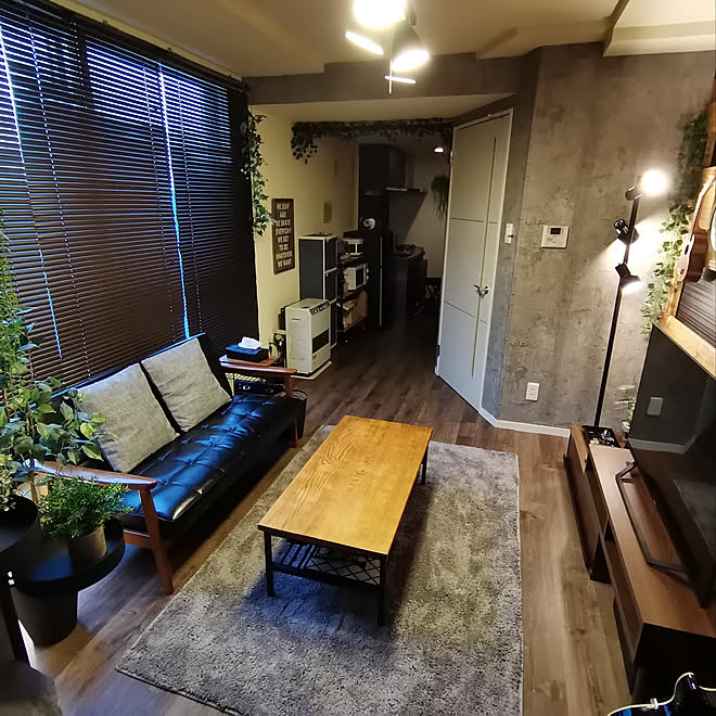 インダストリアル 一人暮らし カフェ風 男前 ブルックリン風 などのインテリア実例 21 05 04 14 09 04 Roomclip ルームクリップ