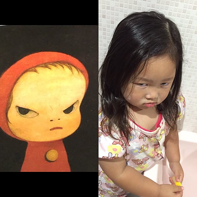 部屋全体 奈良美智さん 孫のインテリア実例 17 01 08 15 29 30 Roomclip ルームクリップ