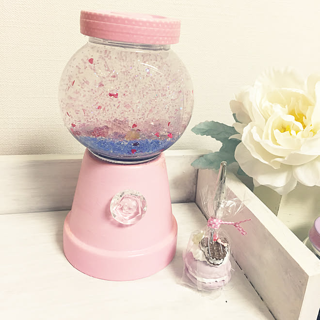 Diy ガーリー 100均 パステルカラー ゆめかわいい などのインテリア実例 19 08 31 21 54 35 Roomclip ルームクリップ