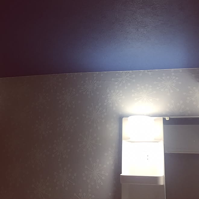 北欧 洗面所 サンゲツ アクセントクロス 壁 天井のインテリア実例 16 10 06 22 45 51 Roomclip ルームクリップ