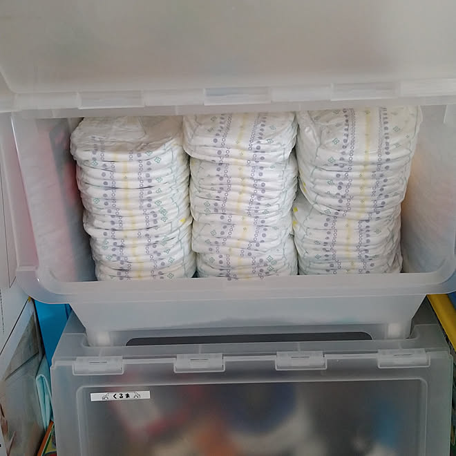 リビング おむつ収納 猫と子供のいる暮らし キャリコ いつもいいねありがとうございます のインテリア実例 12 07 01 22 51 Roomclip ルームクリップ