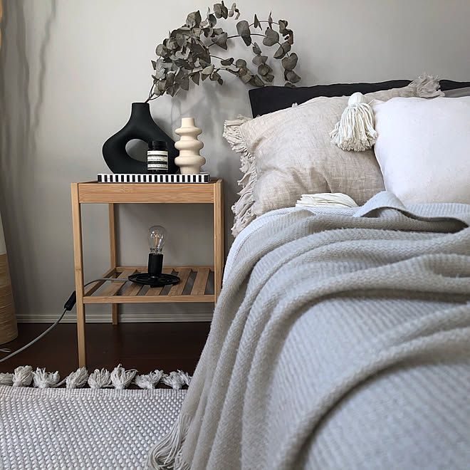 ベッドルーム 寝室 ナチュラルモダン 海外インテリアに憧れる シンプルインテリア などのインテリア実例 21 01 09 14 49 17 Roomclip ルームクリップ