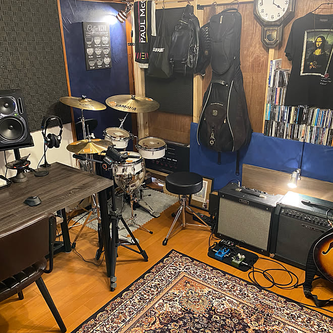 DIY/音楽機材/音楽部屋/ギターのある部屋/音楽のある暮らし&hellip;などのインテリア実例 20210329 161209