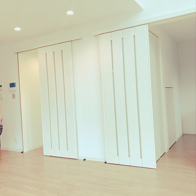 リビング 白 引き戸 ドア Misawaホーム などのインテリア実例 18 07 03 10 42 33 Roomclip ルームクリップ