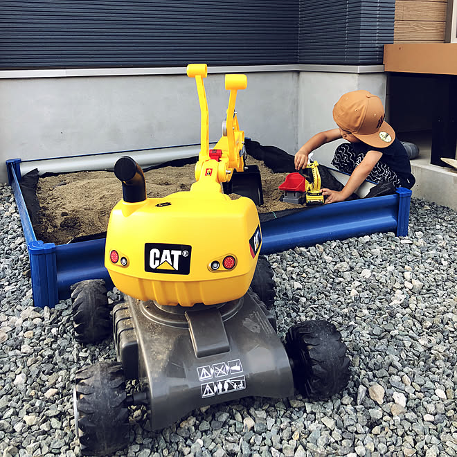 部屋全体 山砂 ウッドデッキ ケイミュー ケイミュー外壁 などのインテリア実例 18 07 13 18 03 58 Roomclip ルームクリップ