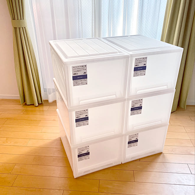 明日やります 衣装ケース ホームコーディ 収納 棚 などのインテリア実例 09 27 22 09 07 Roomclip ルームクリップ