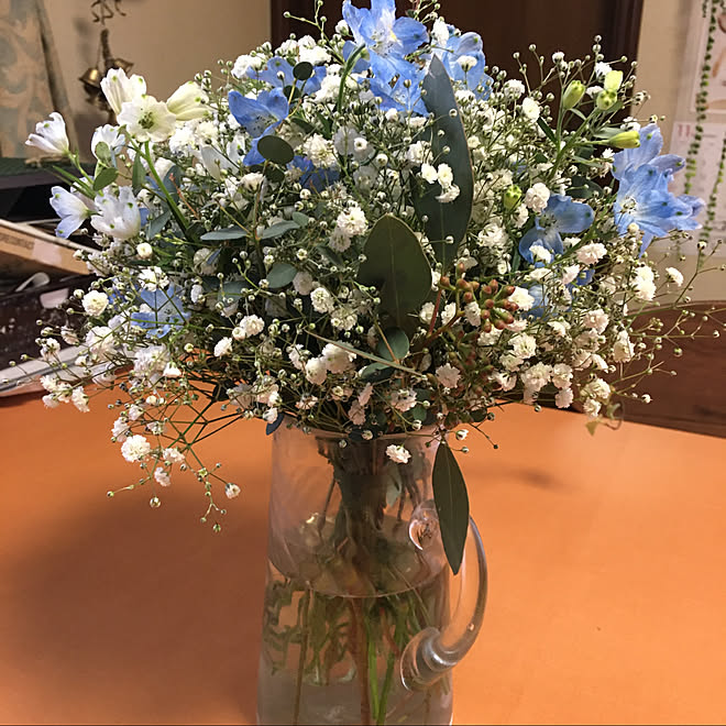 幸せのお裾分け/結婚式のお花/風邪、インフル、その他諸々気をつけてね!/感謝♡感謝♡感謝♡/いいね&コメント&フォロー感謝♡...などのインテリア実例 - 2019-12-02 09:01:47