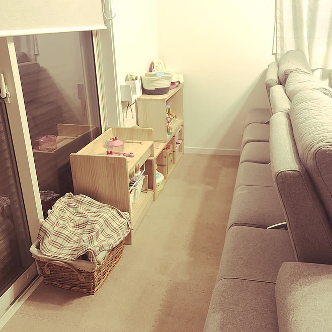 おままごと キッチン トロファスト Ikea セリア つっぱり棒 などのインテリア実例 19 09 17 22 56 31 Roomclip ルームクリップ