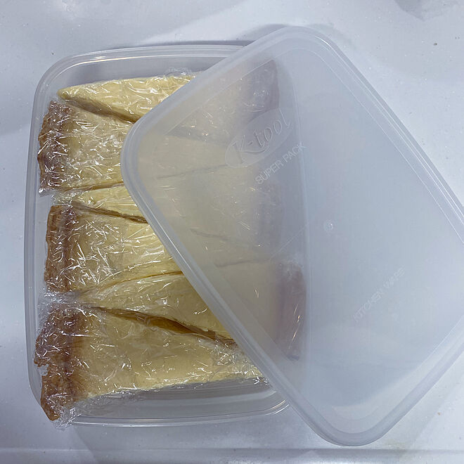保存容器 冷凍 ラップ チーズケーキ コストコ などのインテリア実例 09 05 12 45 32 Roomclip ルームクリップ