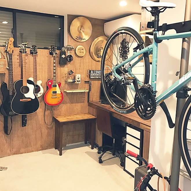 ギター 自転車 楽器のある部屋 プチ防音 音楽部屋 などのインテリア実例 17 03 15 21 24 55 Roomclip ルームクリップ ギター 自転車 楽器のある部屋 プチ防音 音楽部屋 などのインテリア実例 17 03 15 21 24 55 Roomclip ルームクリップ
