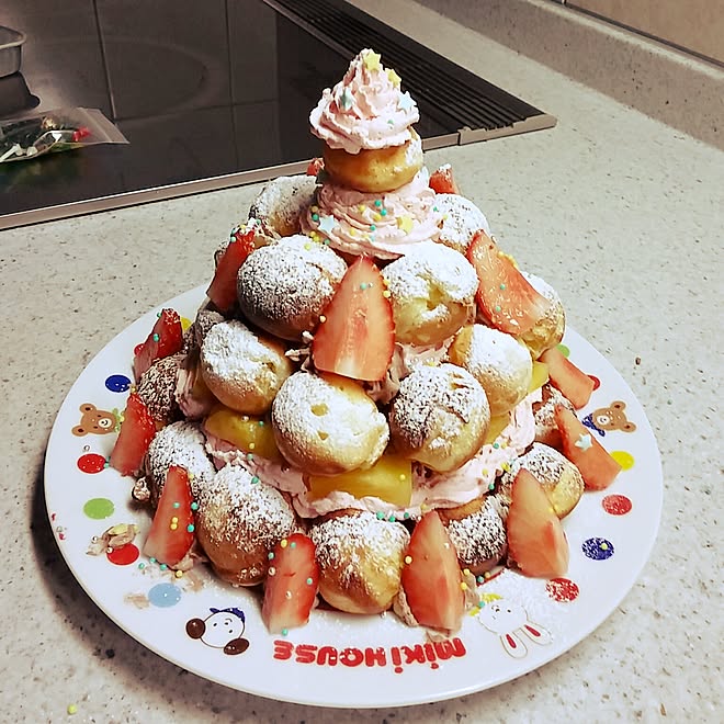 机 クリスマスケーキ ホットケーキ たこ焼き器 娘と一緒に などのインテリア実例 16 12 24 23 32 19 Roomclip ルームクリップ