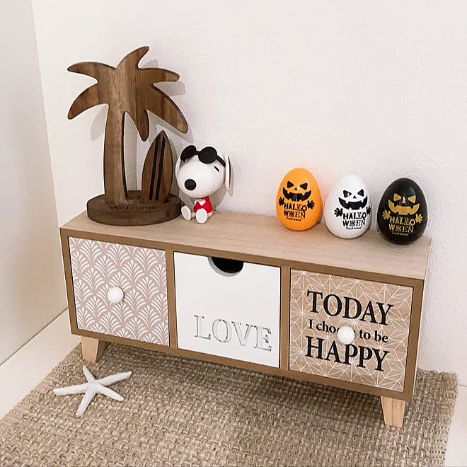 ナフコ21スタイル スヌーピー ハロウィン ウッド雑貨 ローコスト などのインテリア実例 10 29 21 35 45 Roomclip ルームクリップ