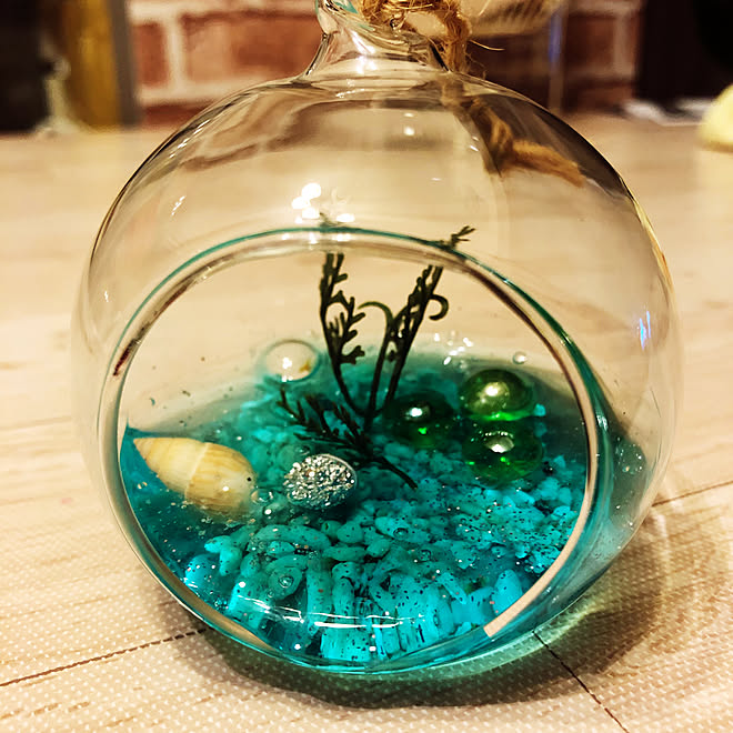 サンゴ砂 貝殻 Wats 100均 100均 スライム などのインテリア実例 19 08 24 22 50 42 Roomclip ルームクリップ