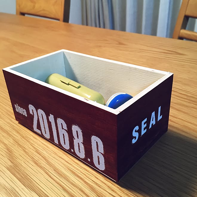 棚 印鑑ケース Diy 雑貨 セリア などのインテリア実例 16 09 04 18 43 51 Roomclip ルームクリップ