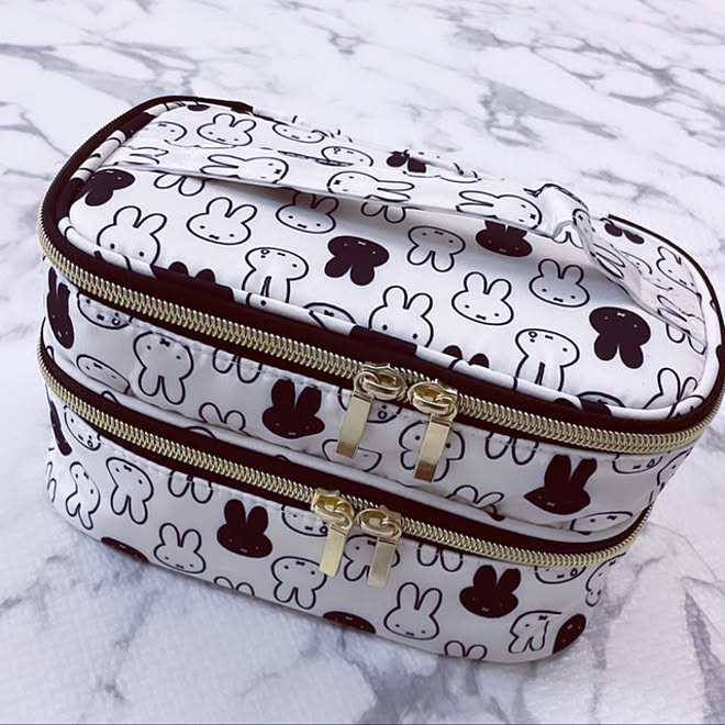 バニティポーチ ミッフィー しまむらミッフィー しまむら Instagramやってます などのインテリア実例 21 10 02 23 08 32 Roomclip ルームクリップ