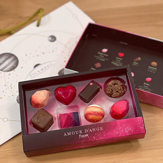 Foucher 宇宙チョコ バレンタインのお返し おうち時間 バレンタイン などのインテリア実例 22 01 28 13 17 37 Roomclip ルームクリップ