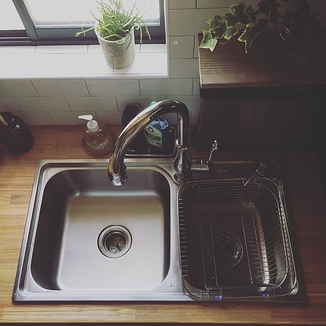 キッチン ダブルシンク 二層シンク インスタid Khome16 リノベーション などのインテリア実例 16 05 28 09 26 50 Roomclip ルームクリップ キッチン ダブルシンク 二層シンク インスタid Khome16 リノベーション などのインテリア実例 16 05 28 09 26 50 Roomclip ルームクリップ