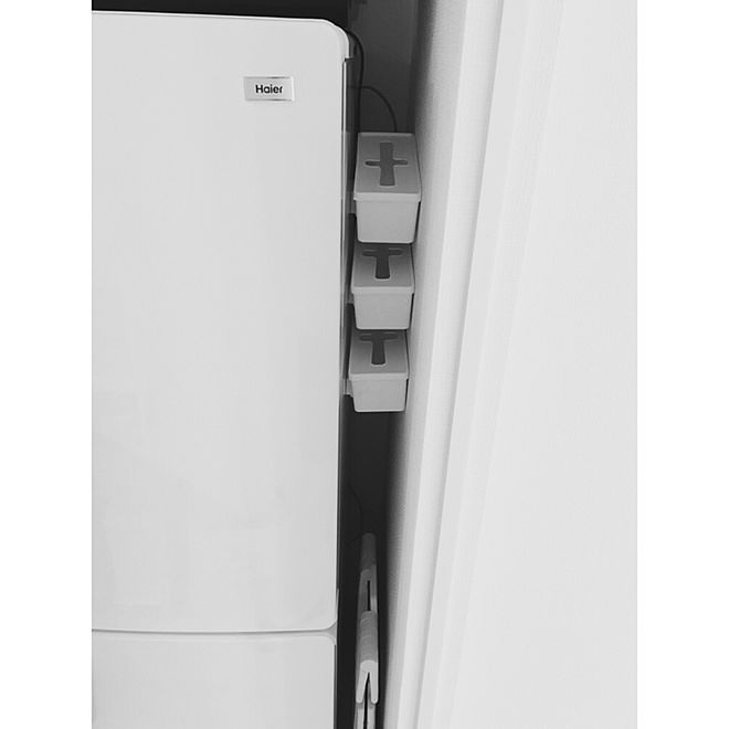 キッチン 踏み台 ニトリ ニトリの踏み台もここに収納 レジ袋収納 などのインテリア実例 18 09 06 12 48 26 Roomclip ルームクリップ