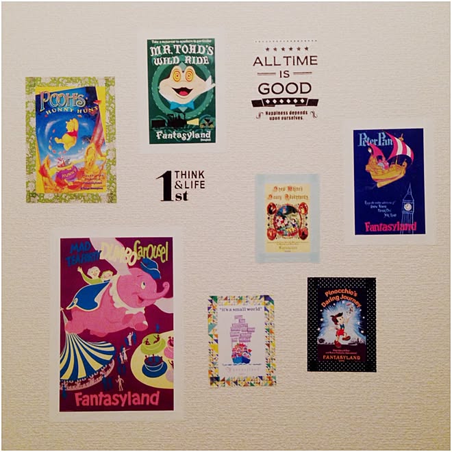 バス トイレ マスキングテープ ポスター Disney ディズニー などの