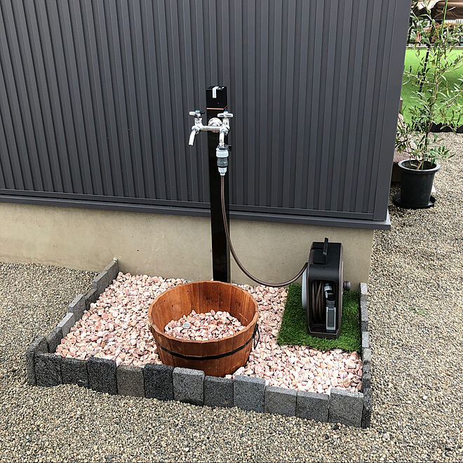 使い勝手の良い ガーデニング DIY LBR 全面木目調 庭 木目調水栓柱 T803W-60X900-LBR おすすめ ライトBR 水まわり