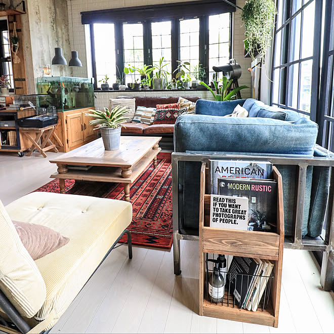 リビング スリッパラック マガジンラック ゆぴのこワークショップ お部屋づくり などのインテリア実例 19 06 16 40 16 Roomclip ルームクリップ