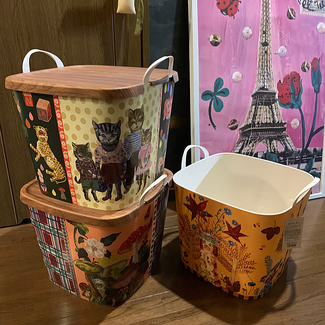 収納ボックス スタックストー ナタリーレテ 新商品 アートをインテリアに取り入れたい などのインテリア実例 19 09 05 07 37 21 Roomclip ルームクリップ