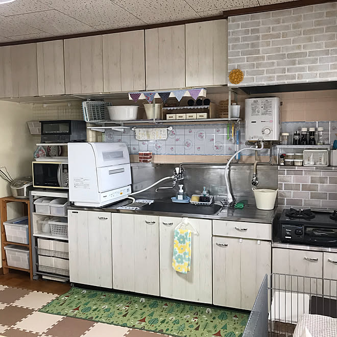キッチン/団地/社宅/食洗機/湯沸かし器...などのインテリア実例 - 2018-10-03 22:55:19 | RoomClip(ルームクリップ) キッチン/団地/社宅/食洗機/湯沸かし器...などのインテリア実例 - 2018-10-03 22:55:19 | RoomClip(ルームクリップ)