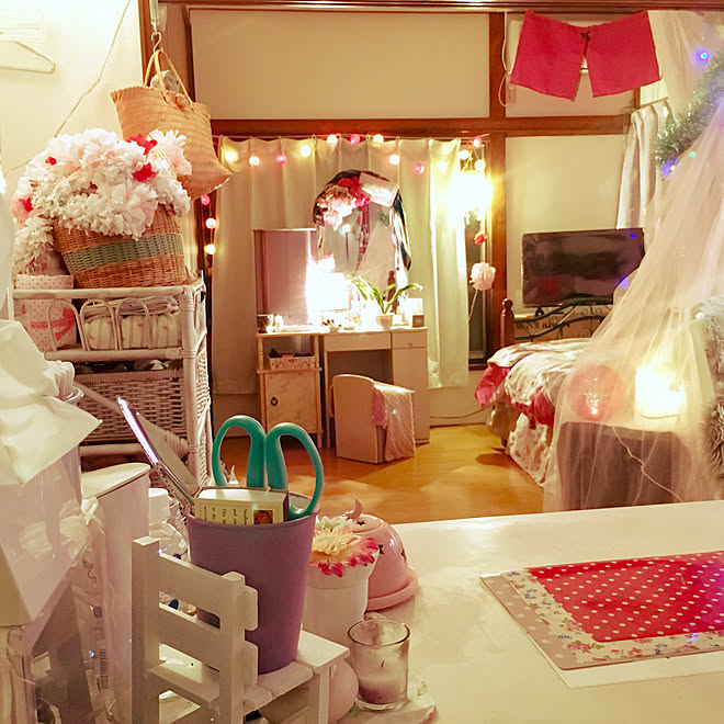 部屋全体 ファンシー ファンタジー カントリー風 可愛くしたい などのインテリア実例 18 04 01 10 46 12 Roomclip ルームクリップ