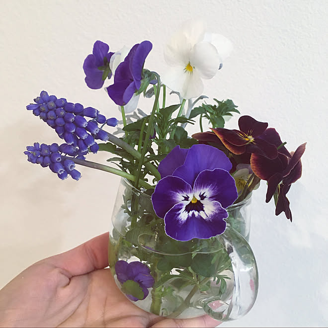 庭の花 庭の花を飾る 庭の花を生ける 庭の花 いただきもの などのインテリア実例 03 19 04 15 17 Roomclip ルームクリップ