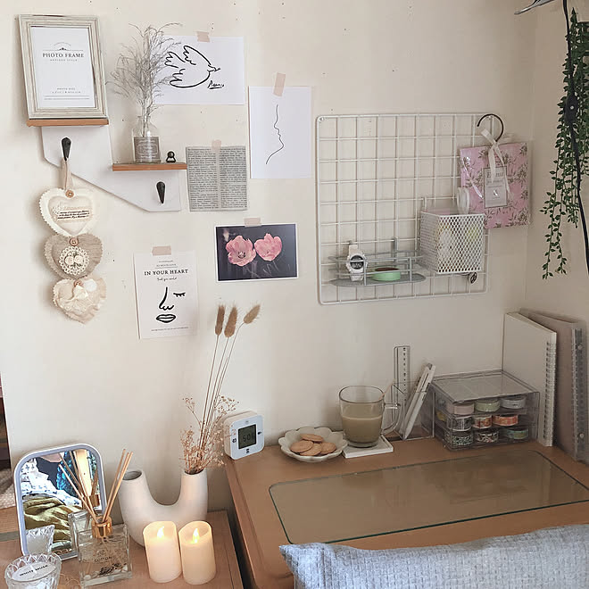 台風 気をつけて下さいね ワークスペース模様替え 韓国インテリア 9 6 Sun 素敵な出会いに感謝 などのインテリア実例 09 06 07 56 37 Roomclip ルームクリップ