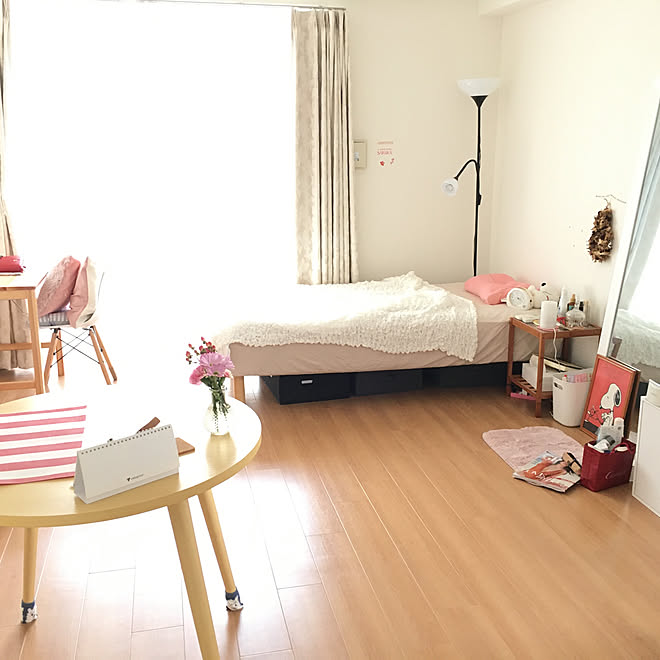 夏の模様替え ダイソー 100均 一人暮らし ひとり暮らし などのインテリア実例 07 12 15 19 48 Roomclip ルームクリップ