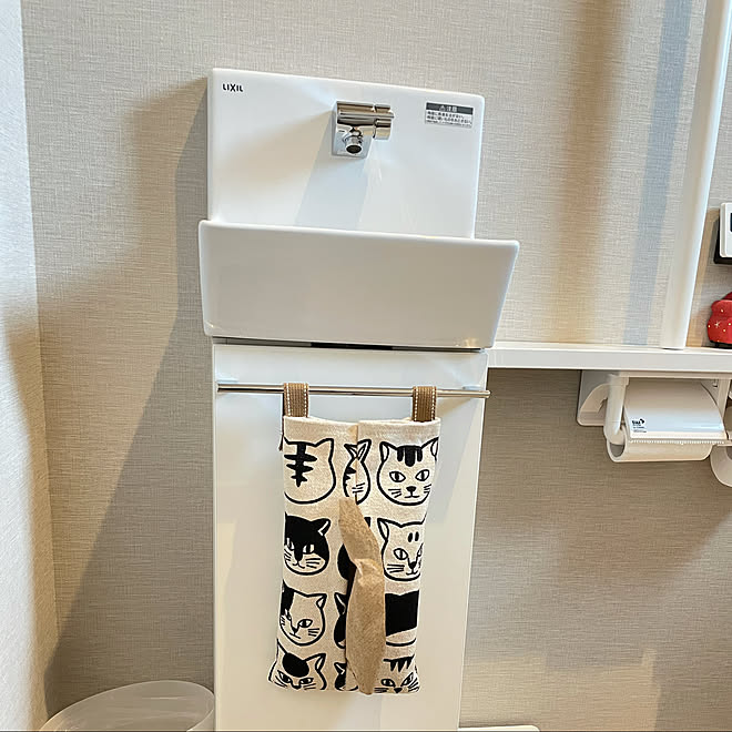 Cando ハンドメイド ペーパータオルホルダー ペーパータオル リクシルのトイレ などのインテリア実例 21 06 17 15 47 24 Roomclip ルームクリップ