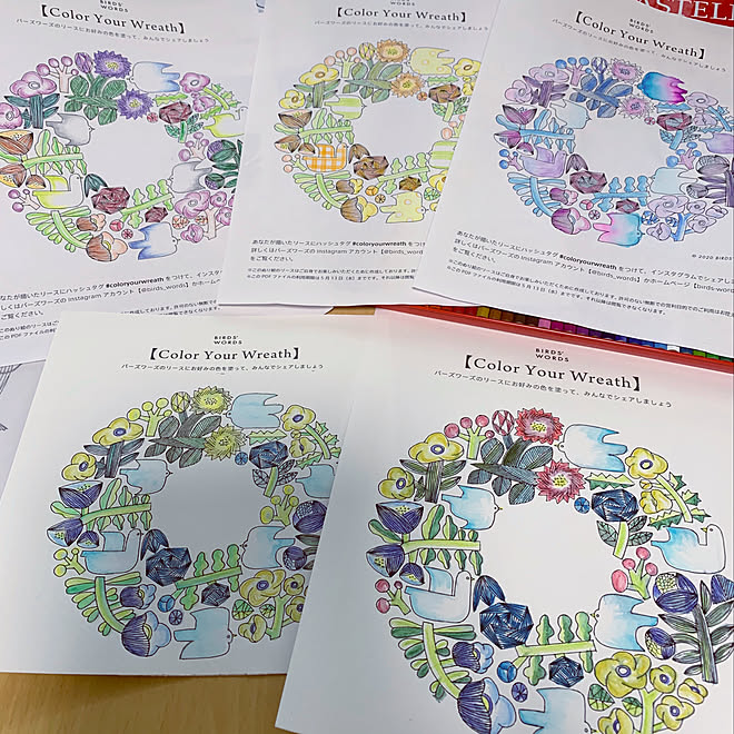 お腹すいた 画用紙 コピー用紙 水彩色鉛筆 Faber Castell などのインテリア実例 05 09 13 39 37 Roomclip ルームクリップ