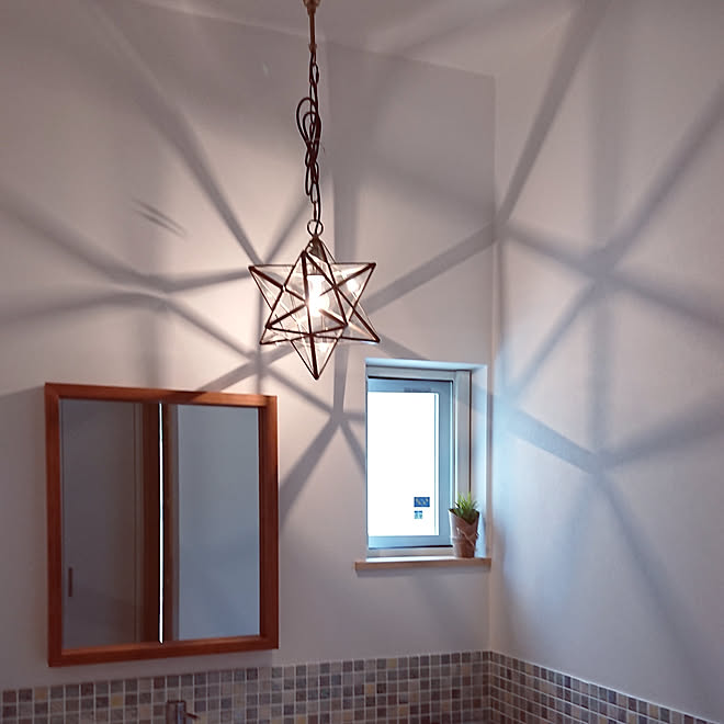 バス トイレ ペンダントライト 楽天市場 エトワール 独立洗面所のインテリア実例 19 03 16 12 29 07 Roomclip ルームクリップ