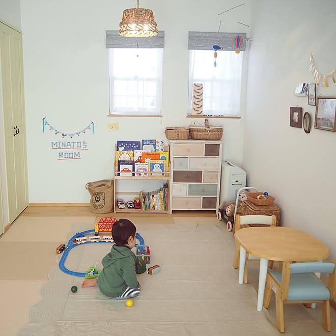 モモナチュラル ナチュラル 塗り壁 和室 子供部屋 などのインテリア実例 16 02 17 22 55 34 Roomclip ルームクリップ